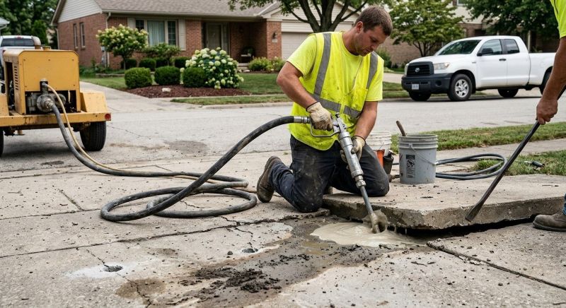 Concrete Lifting in Des Moines, IA
