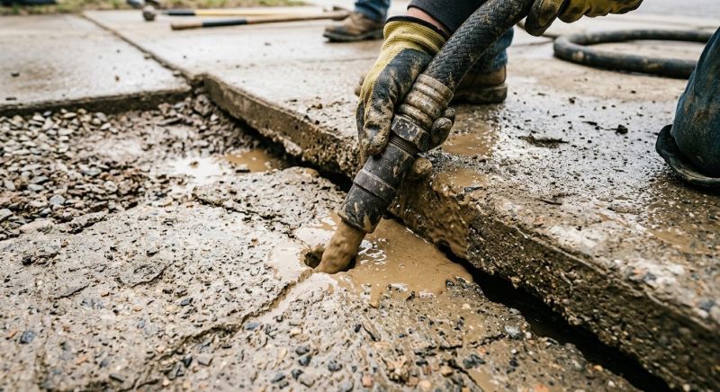 Slab Jacking in West Des Moines, IA