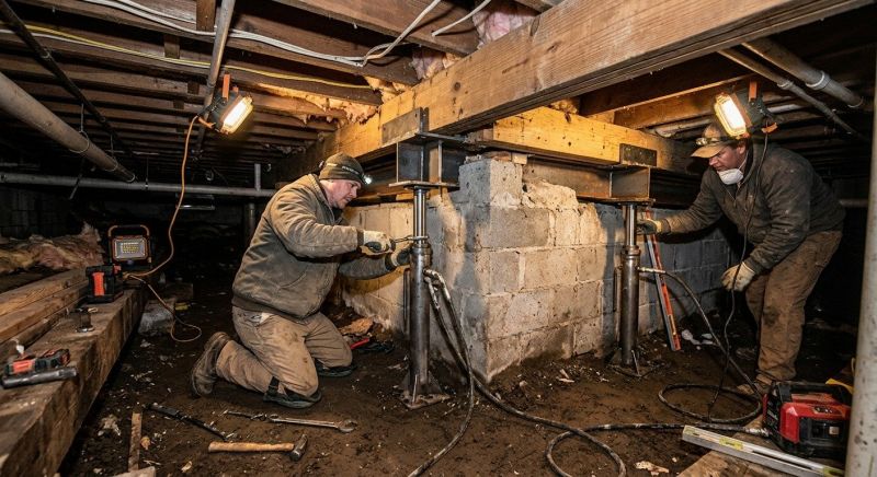 Basement Underpinning in Fort Collins, CO
