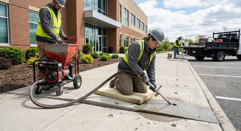 Commercial Concrete Leveling in Denver, CO