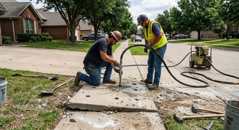Concrete Lifting in Corpus Christi, TX