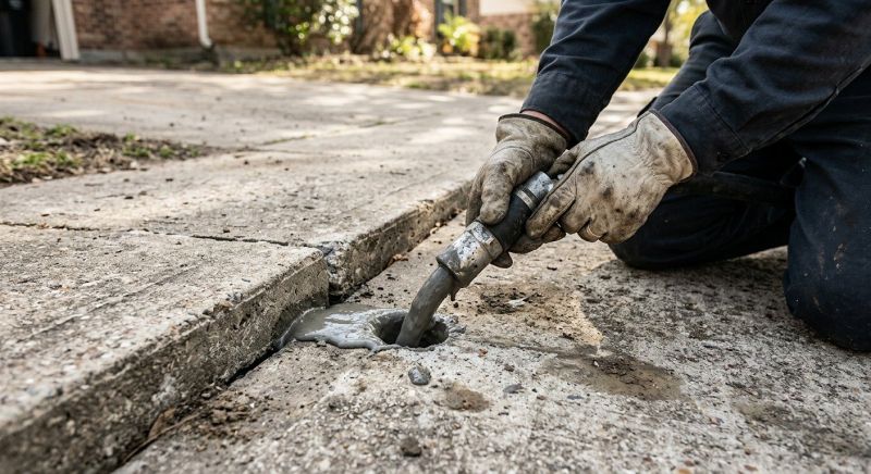 Concrete Poly Jacking in Des Moines, IA