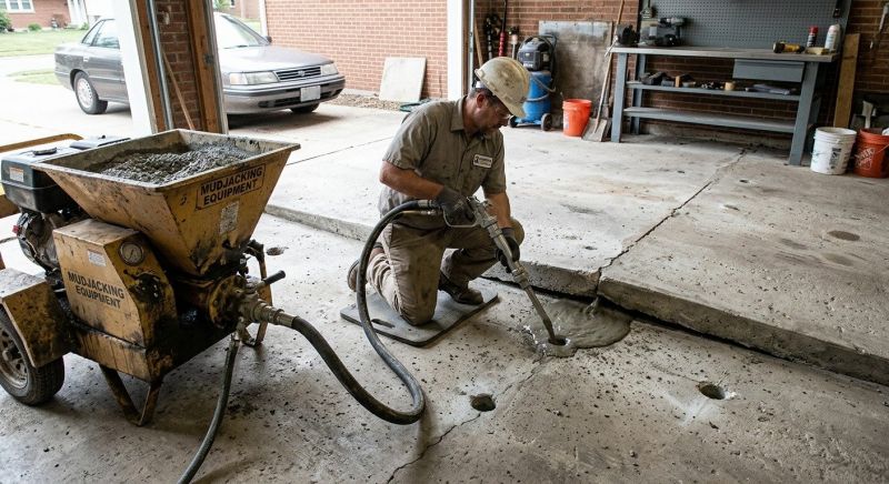 Concrete Slab Jacking in San Antonio, TX