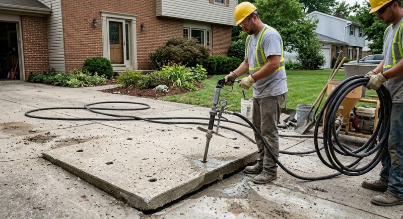 Driveway Slab Lifting in Tampa, FL