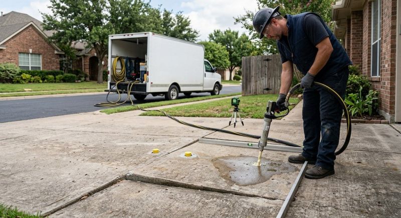 Driveway Slab Lifting in Columbus, OH