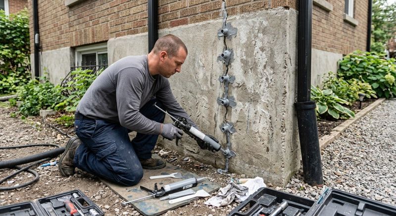 Exterior Foundation Repair in Columbus, OH