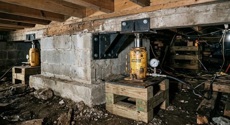 Foundation Jacking in Fort Collins, CO