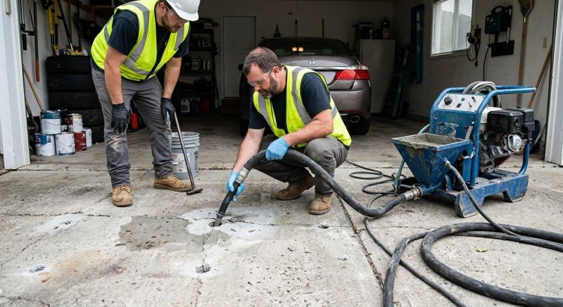 Garage Settling Repair in San Antonio, TX