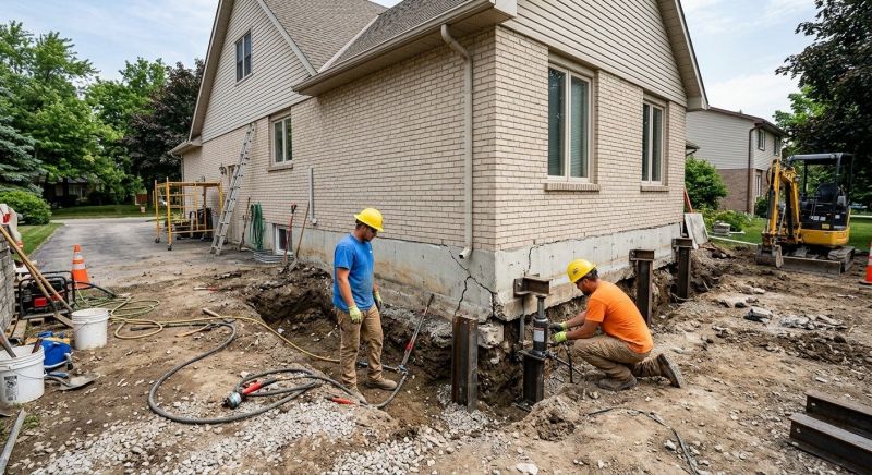 Helical Pile Installation in Sarasota, FL