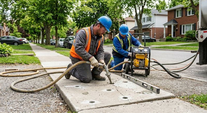 Sidewalk Raising in San Antonio, TX