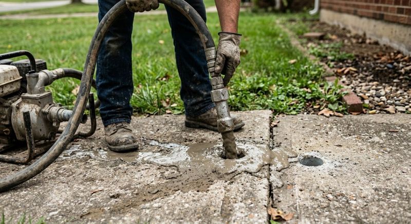 Slab Jacking in Columbus, OH