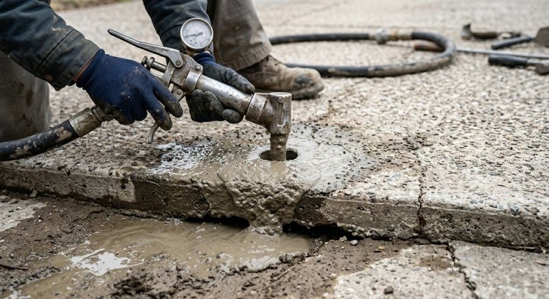 Sunken Slab Repair in Denver, CO