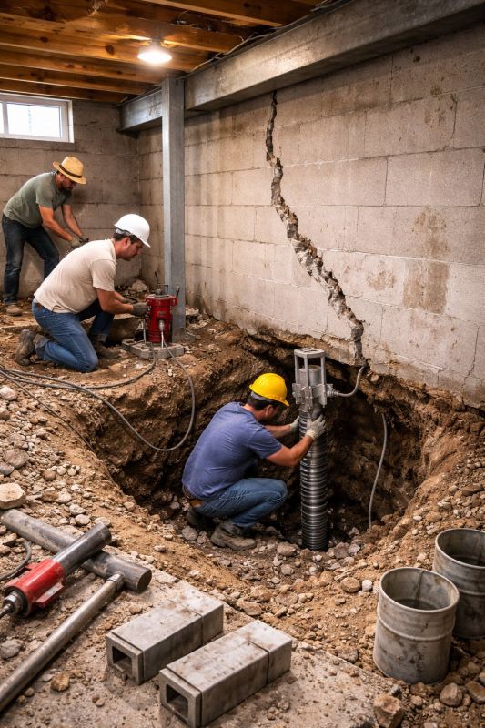 Underpinning Repair in Fort Collins, CO