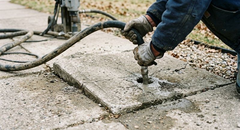 Walkway Leveling in Columbus, OH